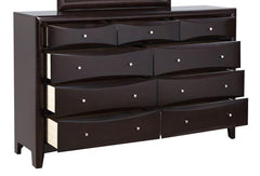 Phoenix Brown Dresser - furniture place usa