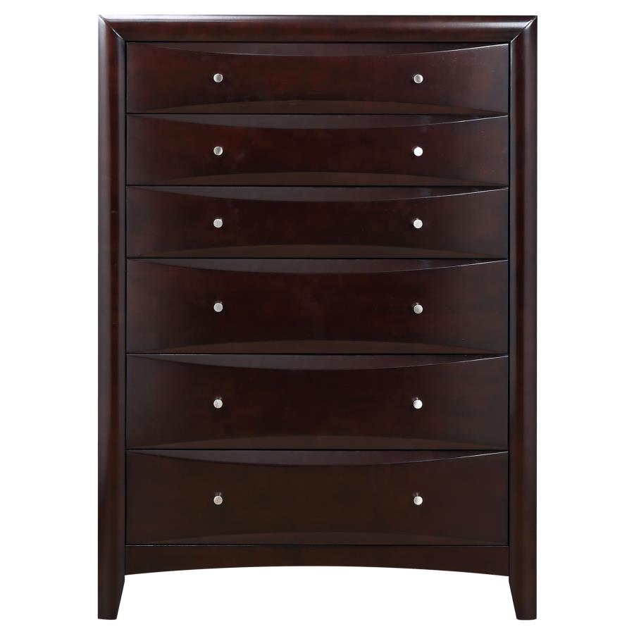 Phoenix Brown Chest - furniture place usa