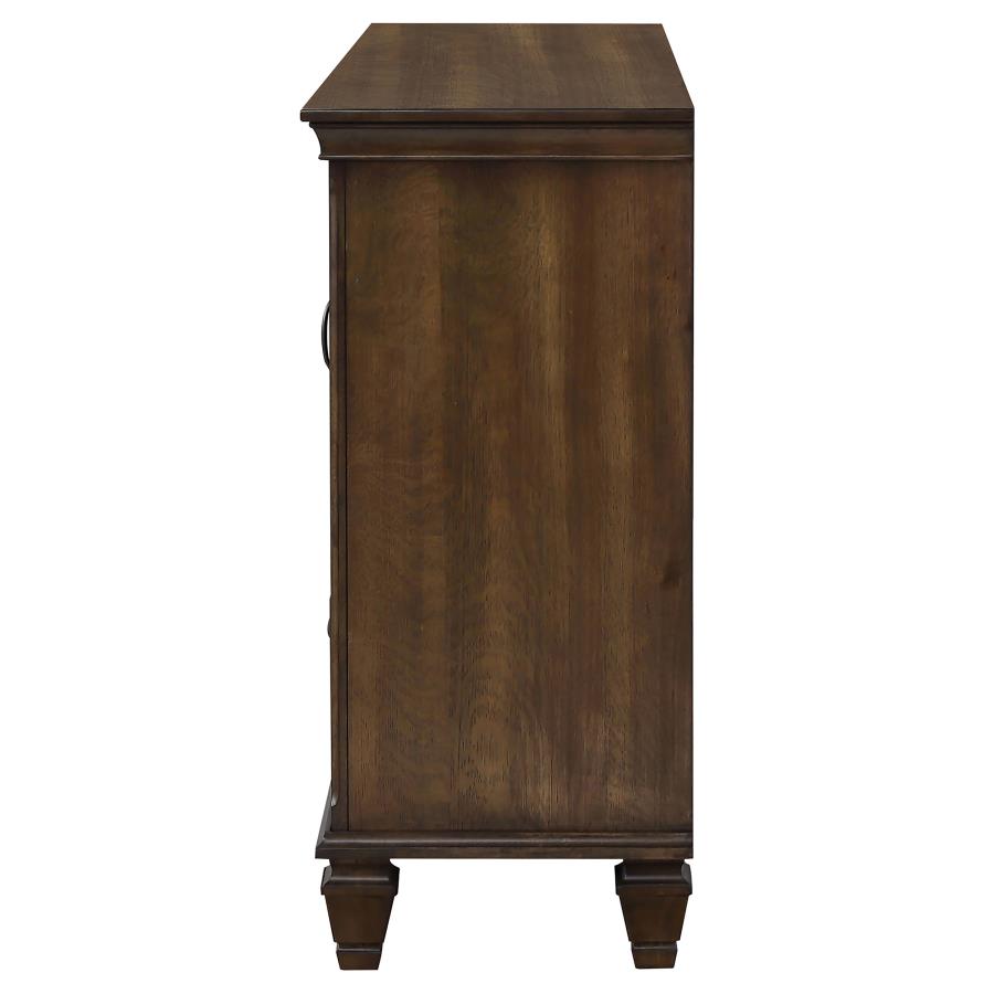 Franco Brown Dresser - furniture place usa