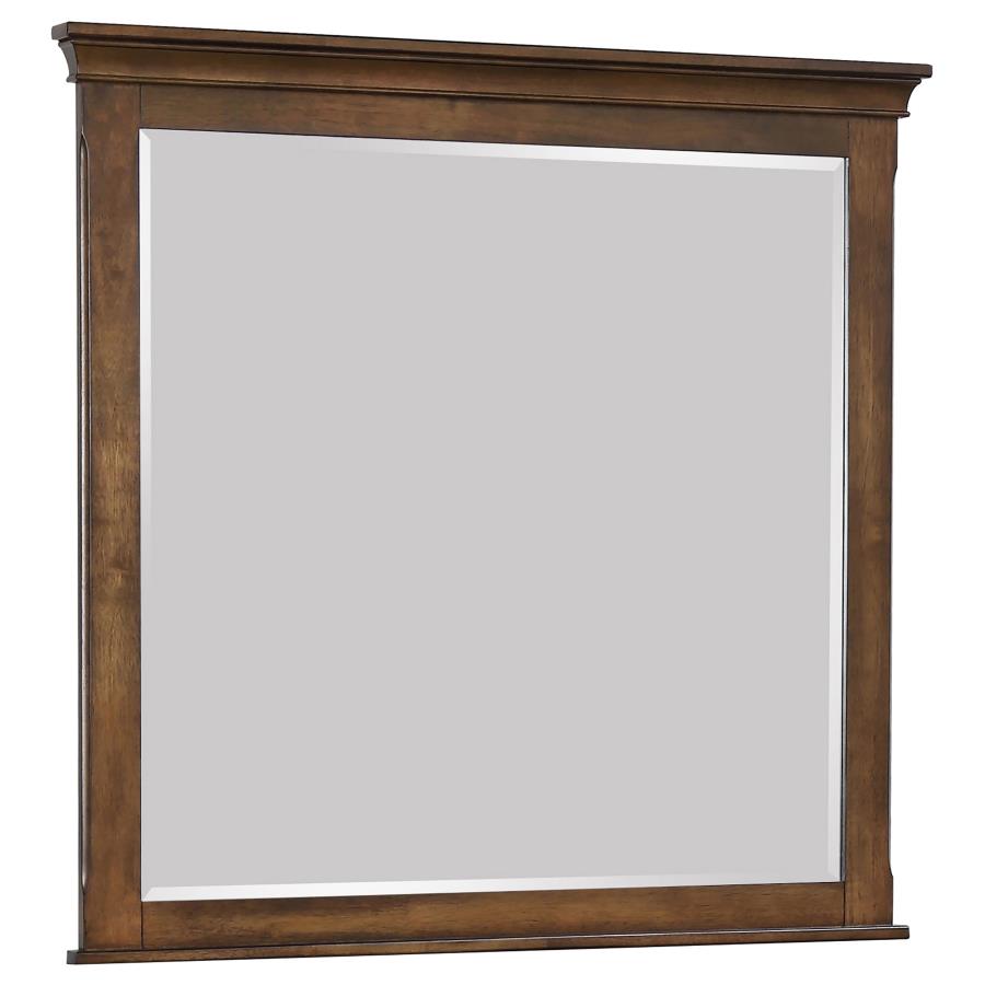 Franco Brown Dresser Mirror - furniture place usa