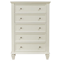 Sandy Beach Ivory Chest - furniture place usa