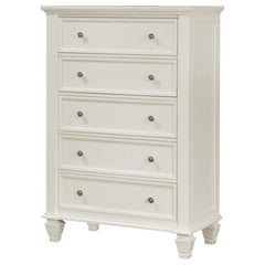 Sandy Beach Ivory Chest - furniture place usa