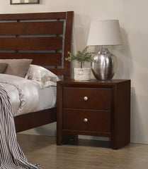 Serenity Brown Nightstand - furniture place usa