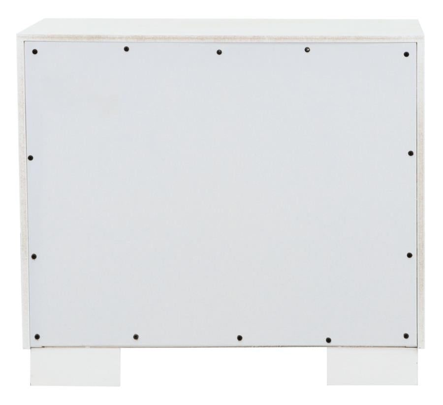 Jessica White Queen Bed 5 Pc Set - furniture place usa