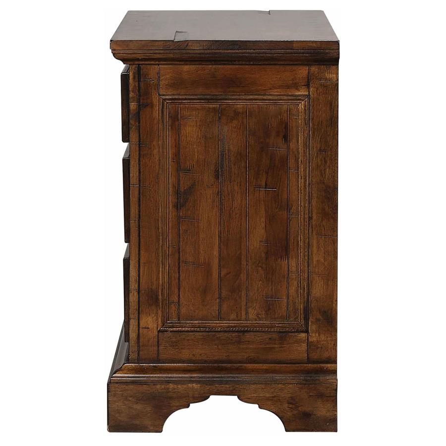 Elk Grove Brown Nightstand - furniture place usa