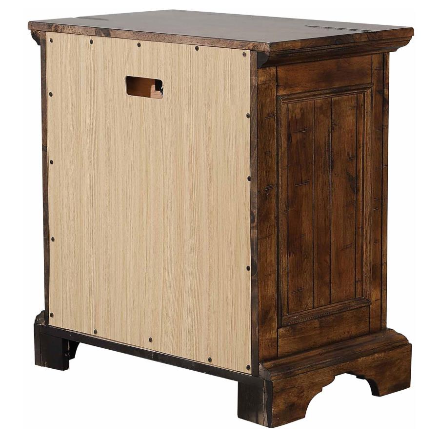 Elk Grove Brown Nightstand - furniture place usa