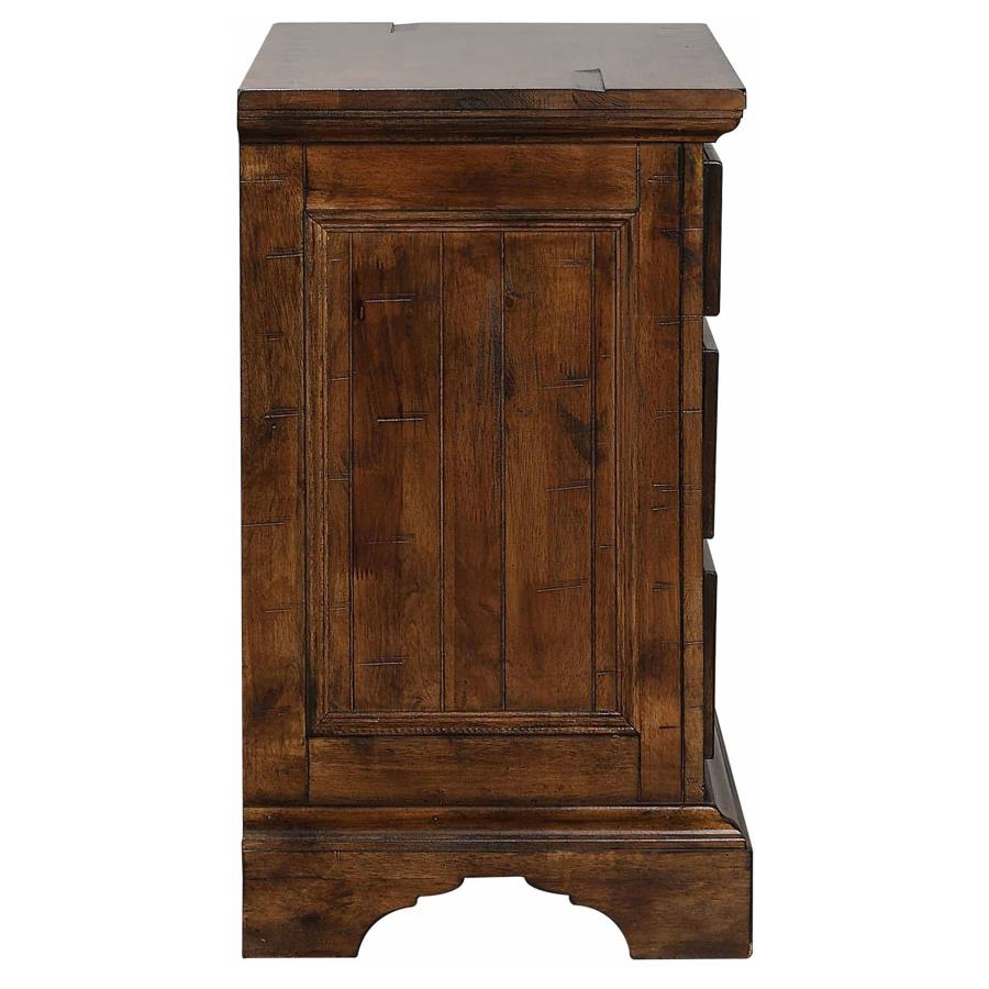 Elk Grove Brown Nightstand - furniture place usa