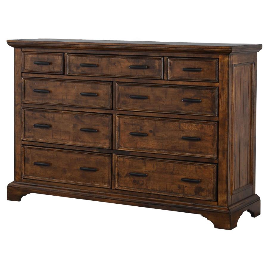 Elk Grove Brown Dresser - furniture place usa