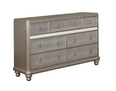 Bling Game Silver Dresser - furniture place usa