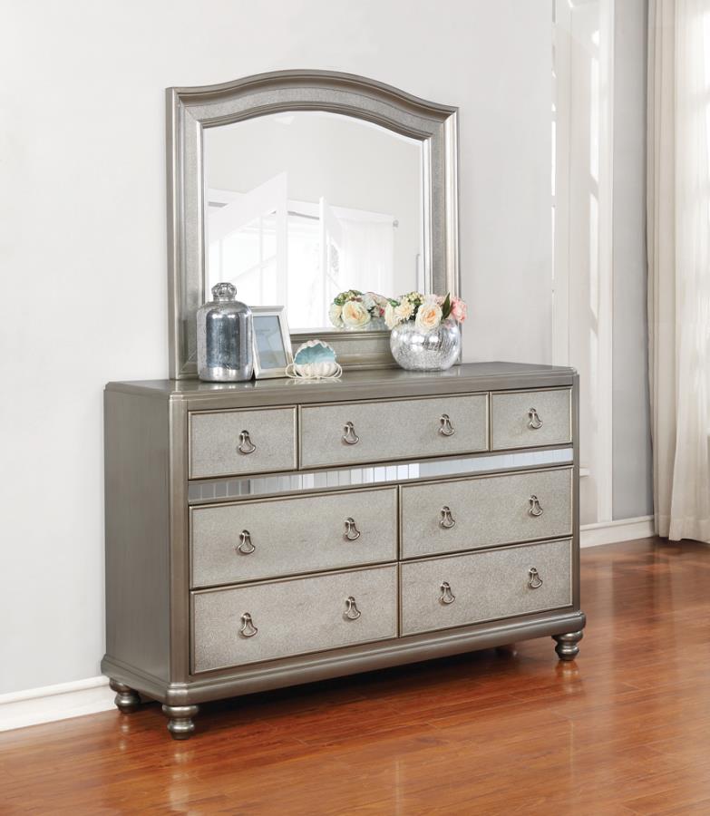 Bling Game Silver Dresser - furniture place usa