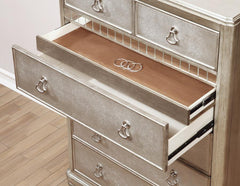 Bling Game Silver Chest - furniture place usa