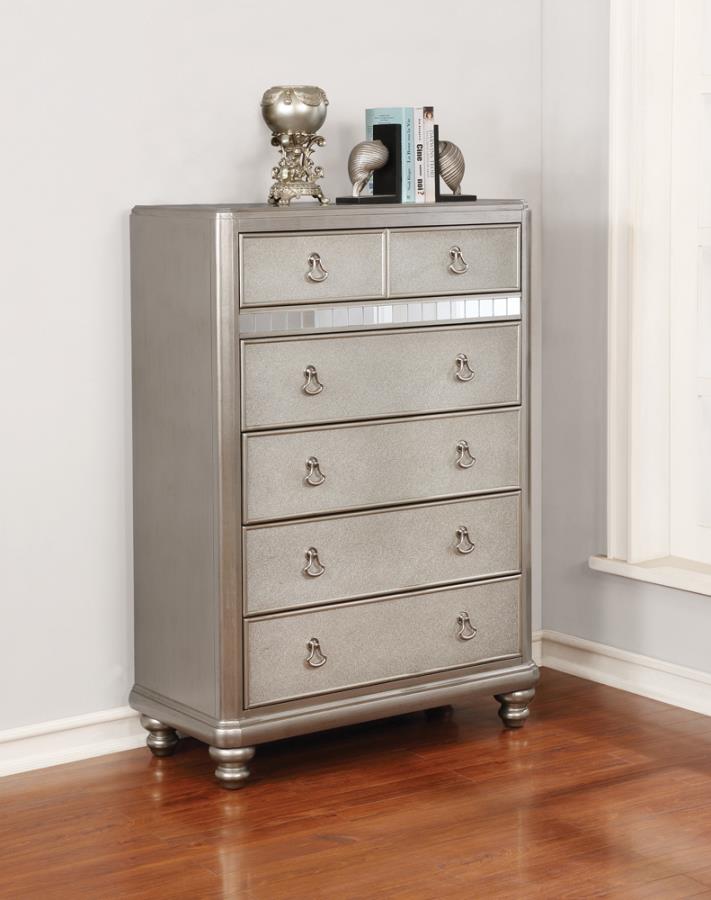 Bling Game Silver Chest - furniture place usa