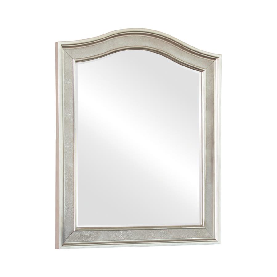 Bling Game Silver Vanity Mirror - furniture place usa