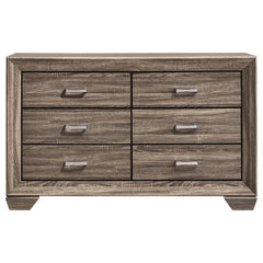 Kauffman Brown Dresser - furniture place usa