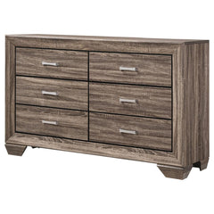 Kauffman Brown Dresser - furniture place usa