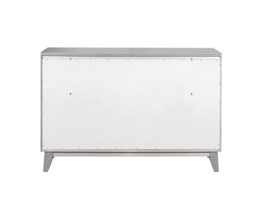 Leighton Silver Dresser - furniture place usa