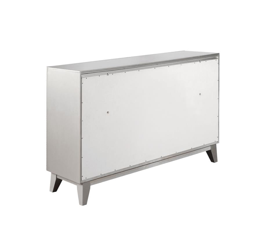 Leighton Silver Dresser - furniture place usa