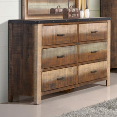 Sembene Brown Dresser - furniture place usa