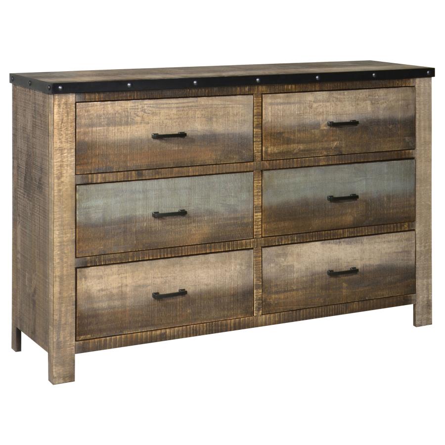 Sembene Brown Dresser - furniture place usa