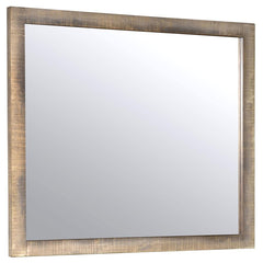 Sembene Brown Dresser Mirror - furniture place usa