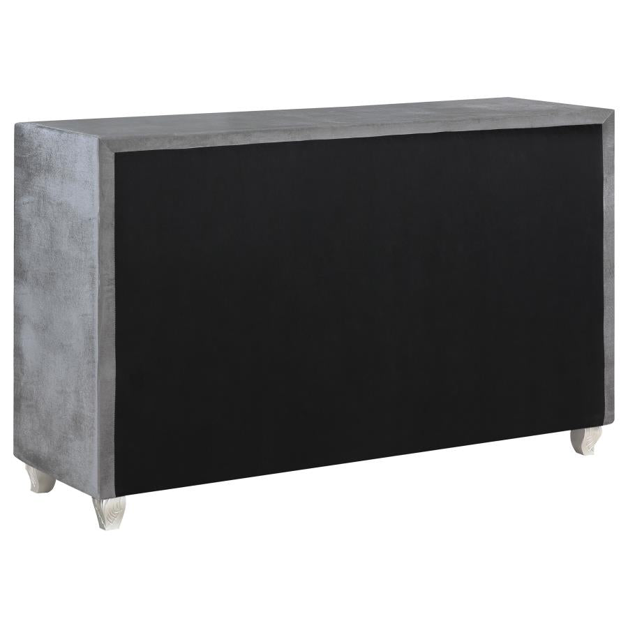 Deanna Grey Dresser - furniture place usa