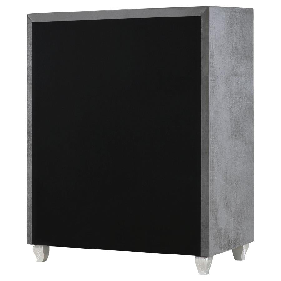 Deanna Grey Chest - furniture place usa