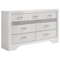 Miranda White Dresser - furniture place usa