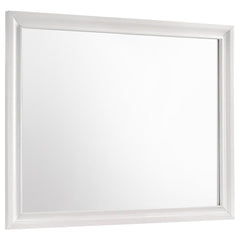 Miranda White Dresser Mirror - furniture place usa