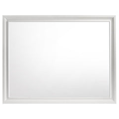 Miranda White Dresser Mirror - furniture place usa