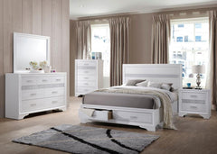 Miranda White Dresser Mirror - furniture place usa