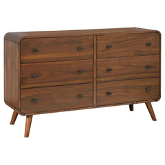 Robyn Brown Dresser - furniture place usa