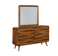 Robyn Brown Dresser Mirror - furniture place usa