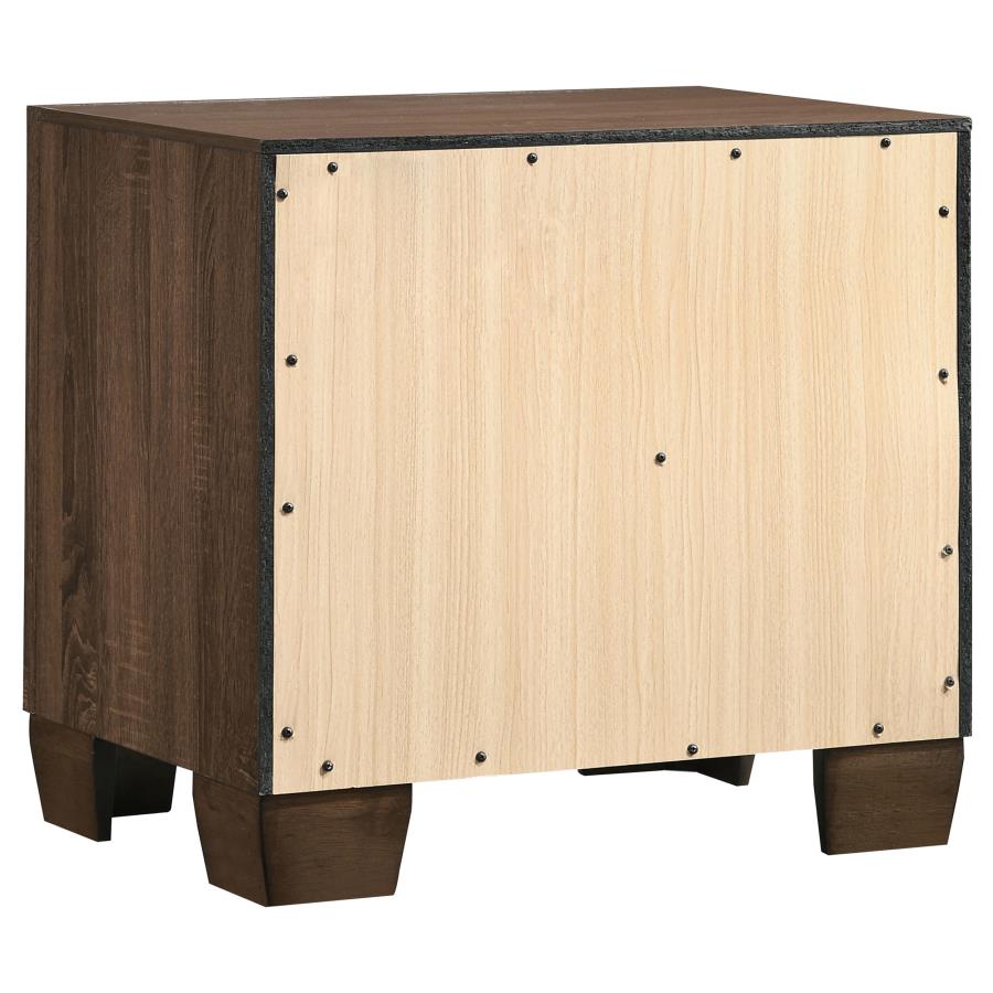 Brandon Brown Nightstand - furniture place usa