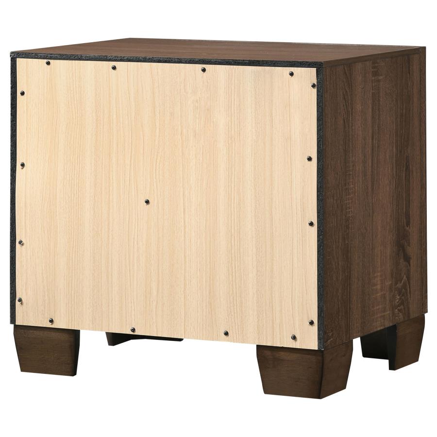 Brandon Brown Nightstand - furniture place usa