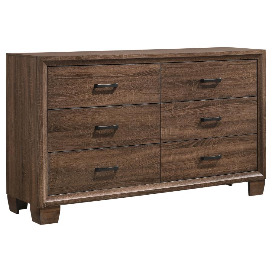 Brandon Brown Dresser - furniture place usa