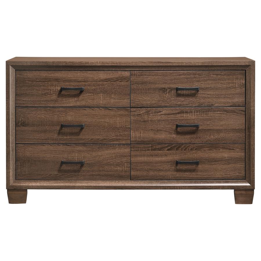 Brandon Brown Dresser - furniture place usa