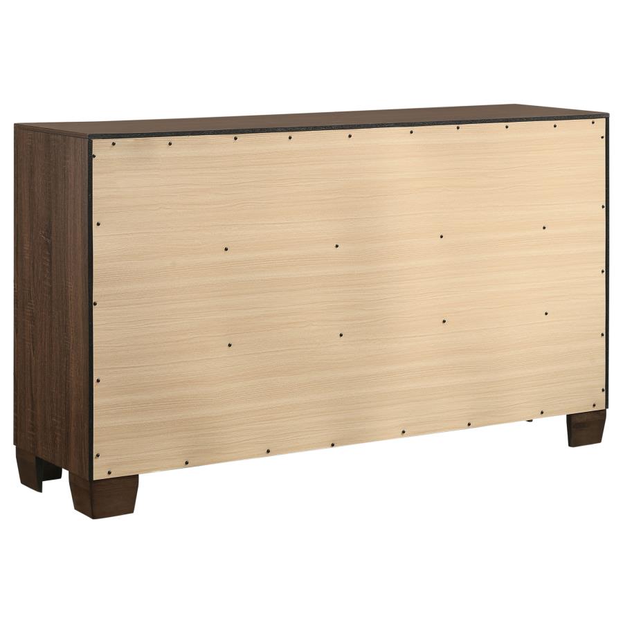 Brandon Brown Dresser - furniture place usa