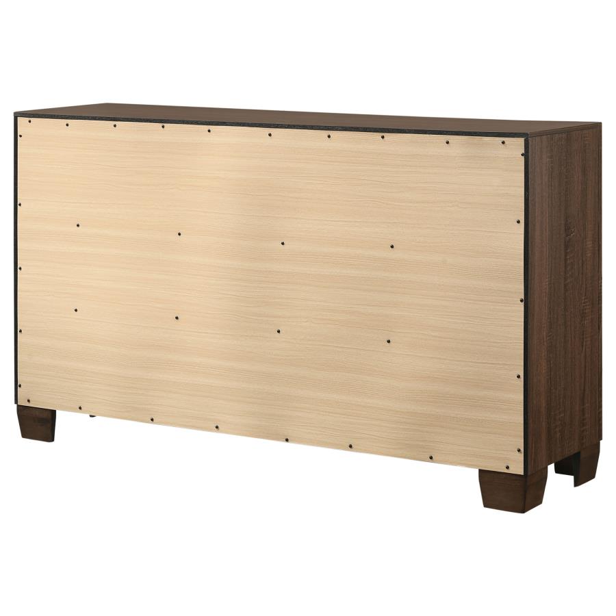 Brandon Brown Dresser - furniture place usa