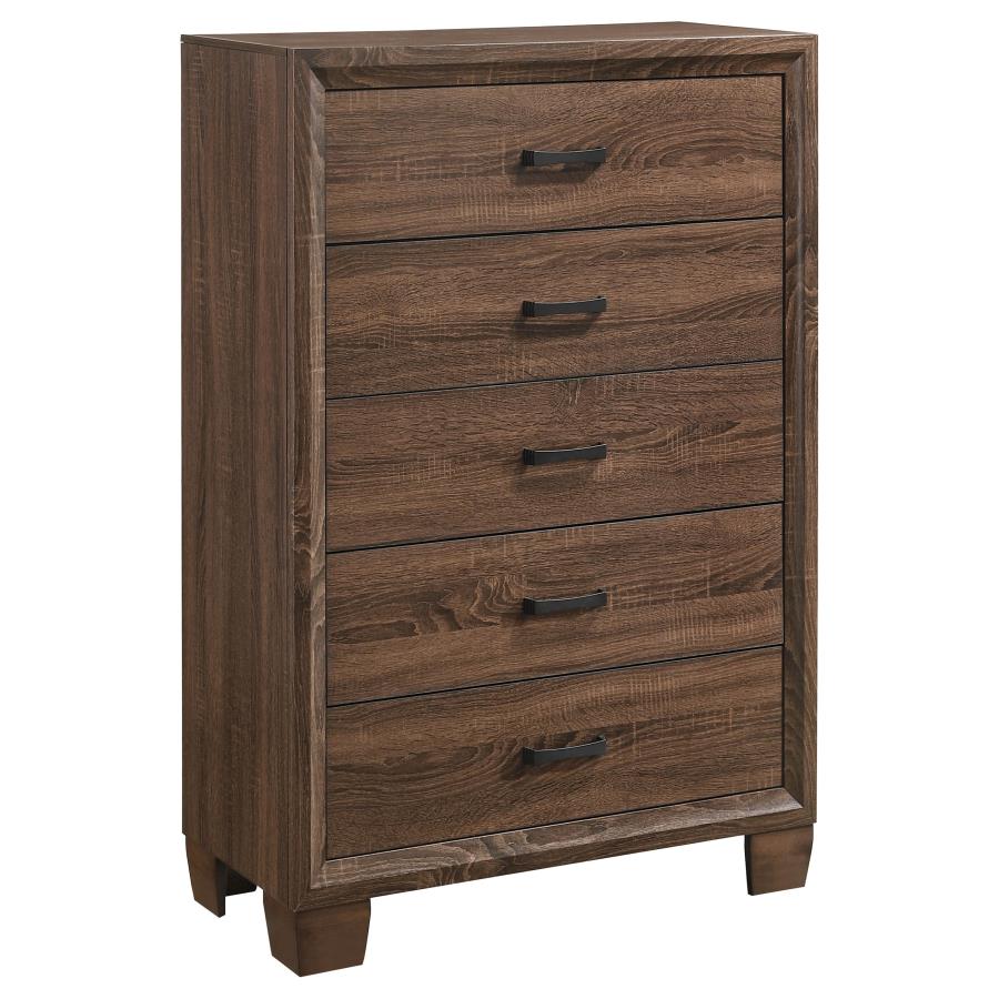 Brandon Brown Chest - furniture place usa