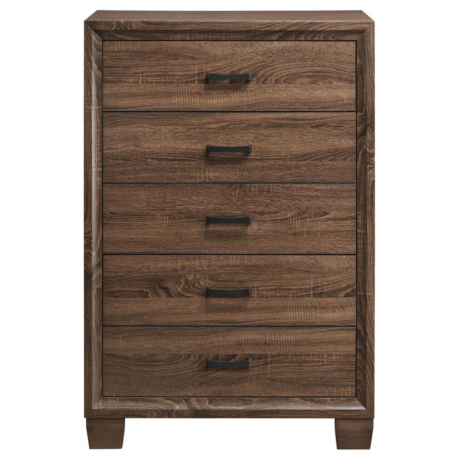 Brandon Brown Chest - furniture place usa