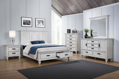 Franco Ivory Nightstand - furniture place usa