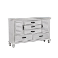 Franco Ivory Dresser - furniture place usa