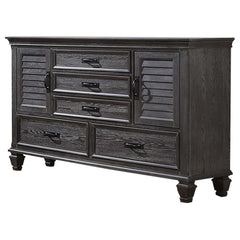 Franco Grey Dresser - furniture place usa