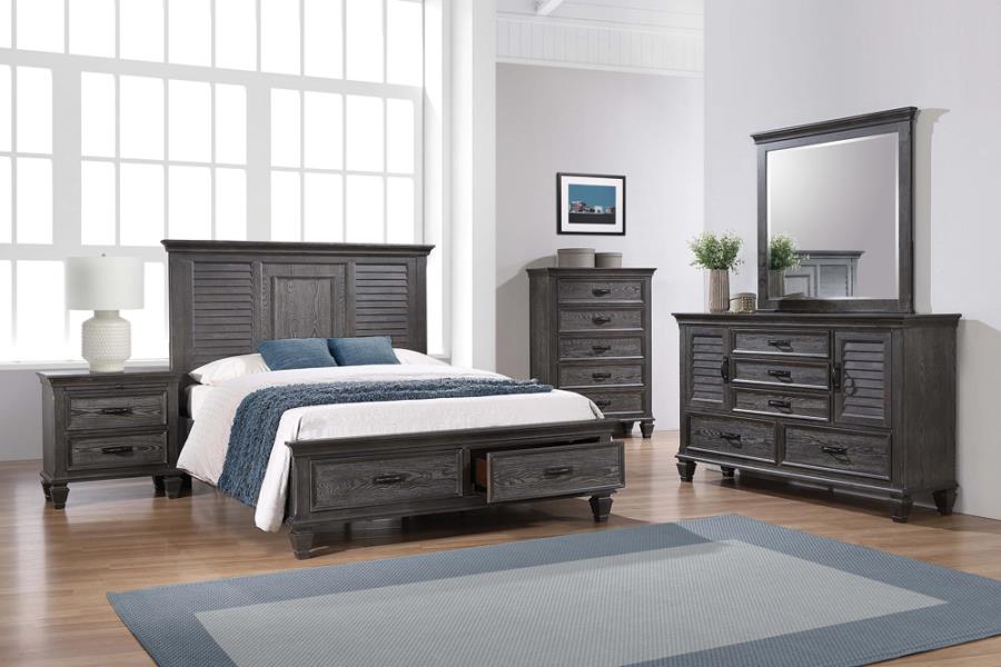 Franco Grey Dresser - furniture place usa