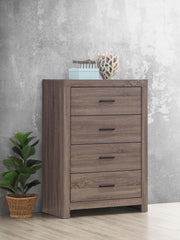 Brantford Brown Chest - furniture place usa