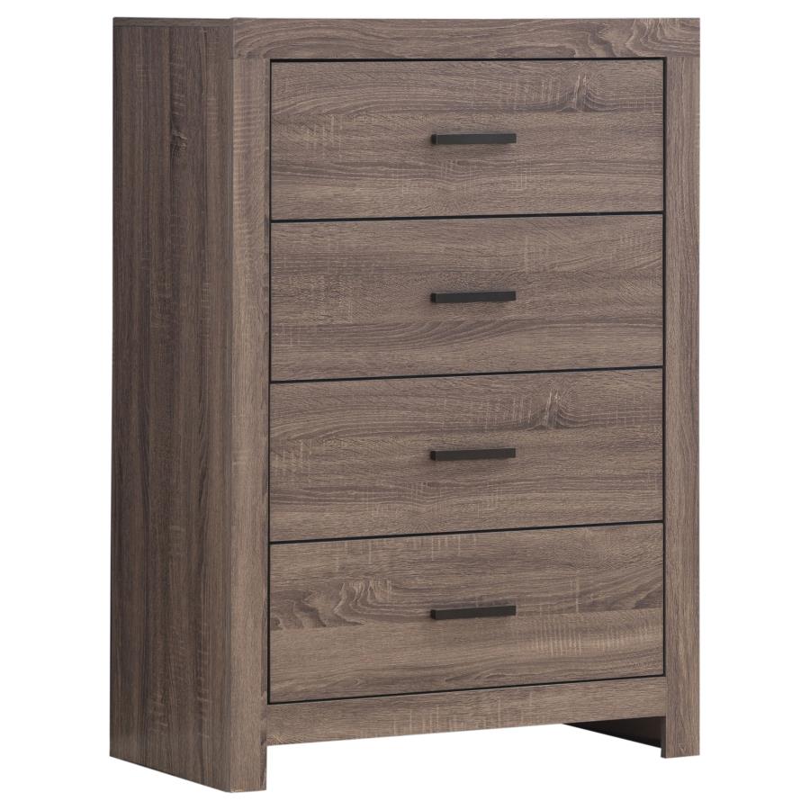 Brantford Brown Chest - furniture place usa