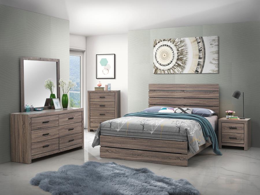 Brantford Brown Chest - furniture place usa