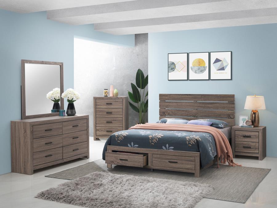 Brantford Brown Chest - furniture place usa