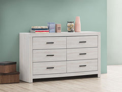 Brantford Ivory Dresser - furniture place usa