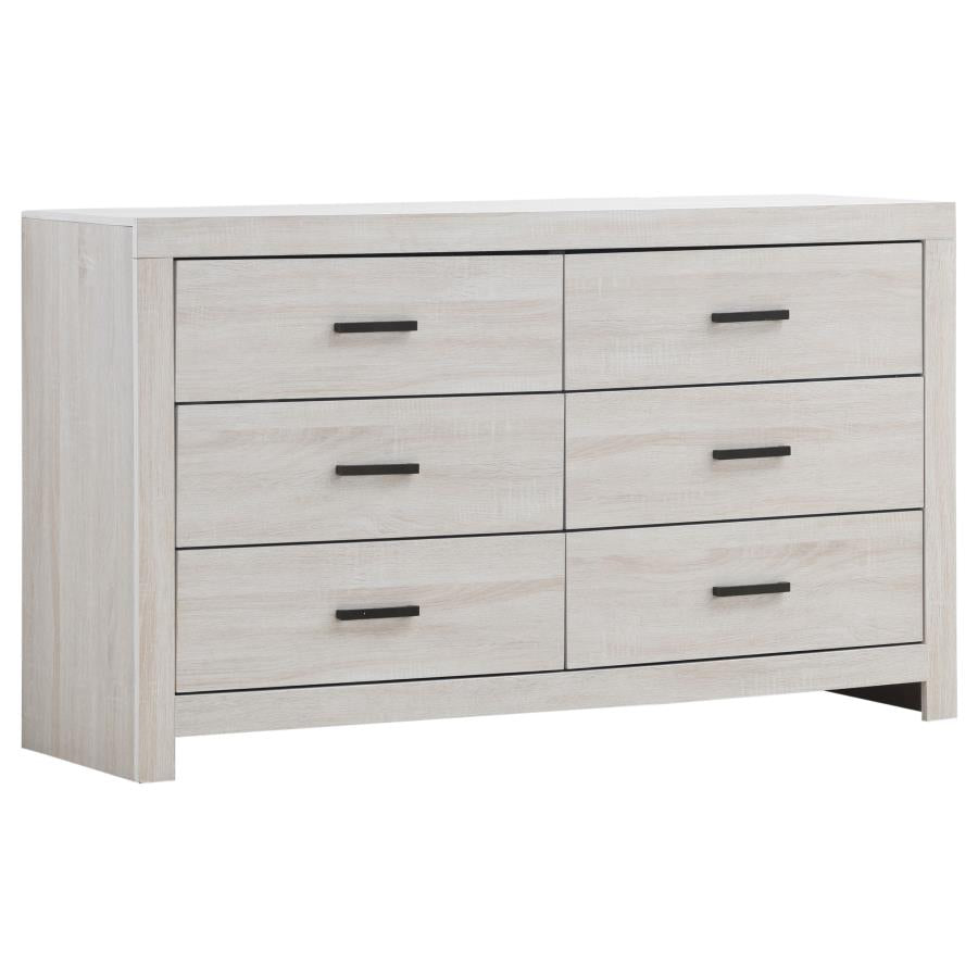 Brantford Ivory Dresser - furniture place usa